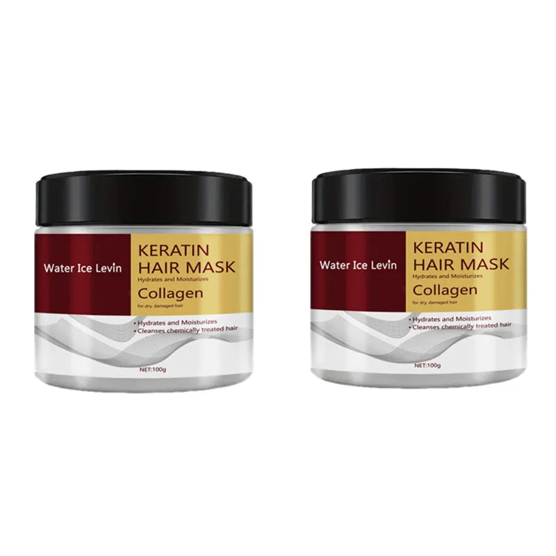Collagen Keratin Hair Mask — Repairs Damage, Controls Frizz & Smooths All Hair Types