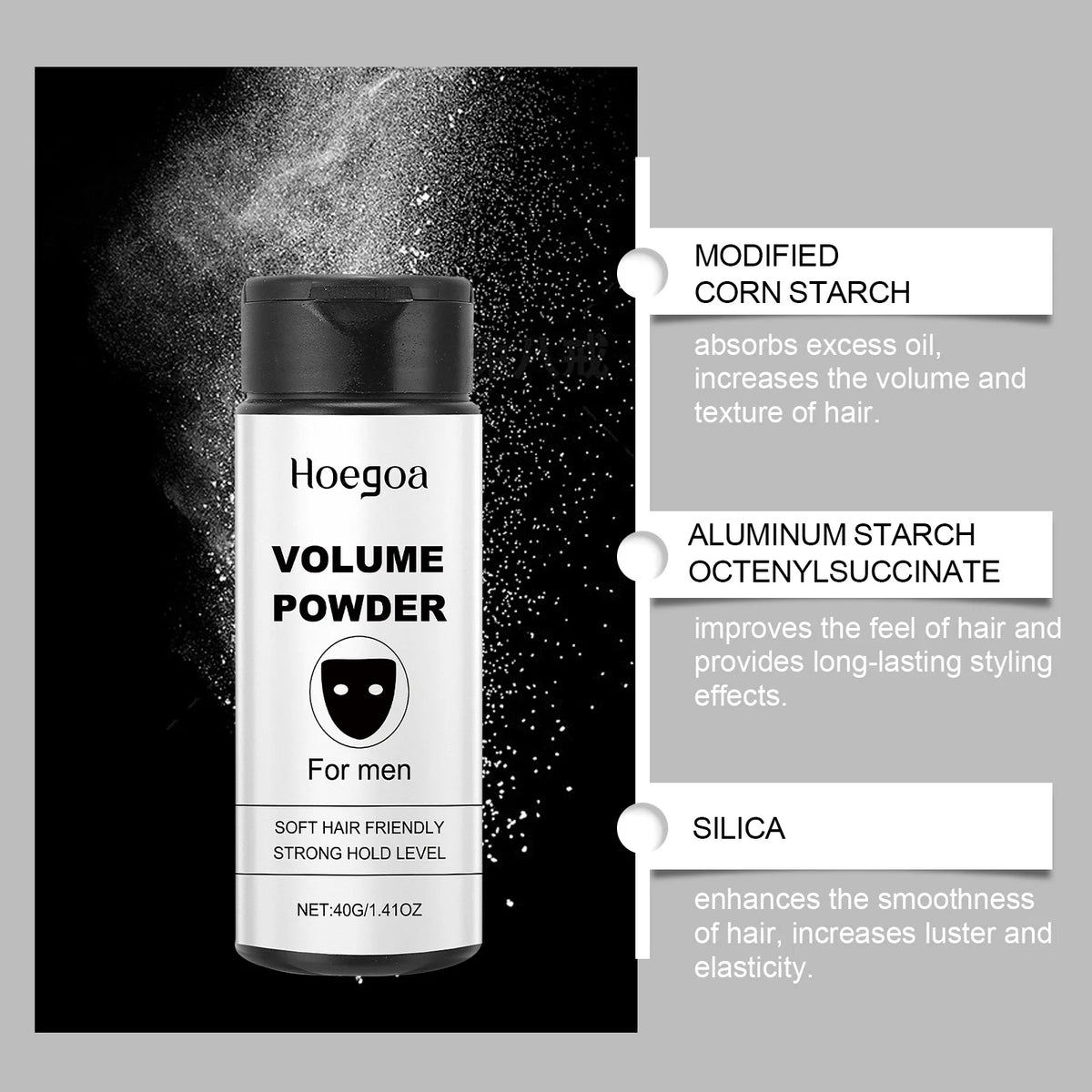 Volumizing Hair Powder — Oil Control & Instant Volume for Fluffy, Fresh Hair