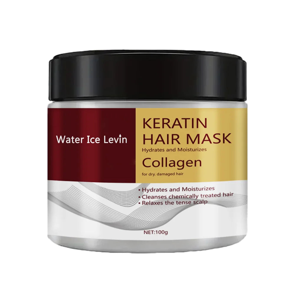 Collagen Keratin Hair Mask — Repairs Damage, Controls Frizz & Smooths All Hair Types