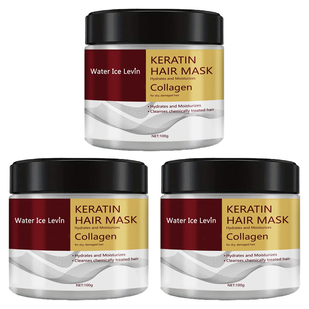 Collagen Keratin Hair Mask — Repairs Damage, Controls Frizz & Smooths All Hair Types