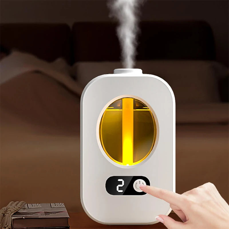 Automatic Aromatherapy Diffuser — USB Rechargeable Air Freshener for Home & Bathroom