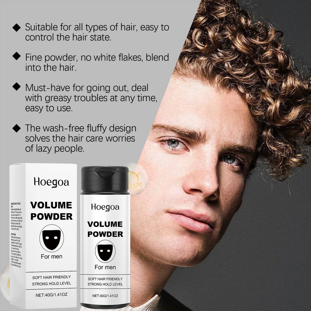 Volumizing Hair Powder — Oil Control & Instant Volume for Fluffy, Fresh Hair