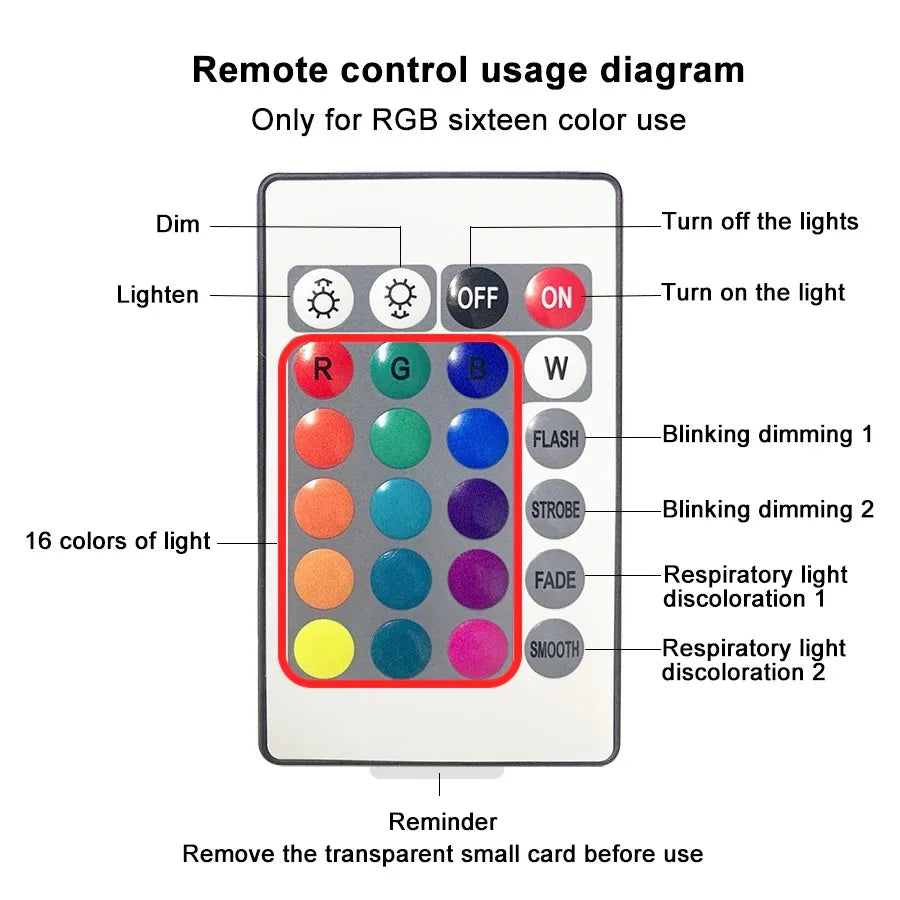 16-Color Aurora Night Light Projector — Water Ripple Crystal Lamp for Bedroom Decor