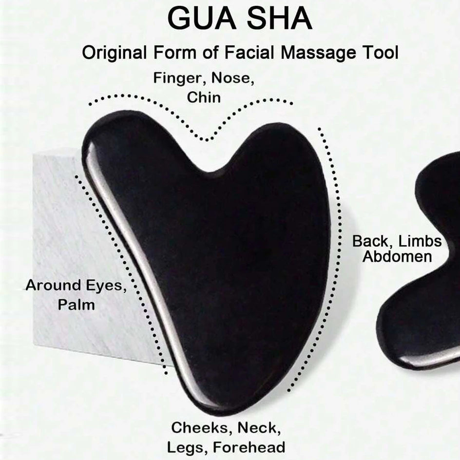 Ice Face Roller & Gua Sha Set — Facial Massage Tool for Lifting & Contouring
