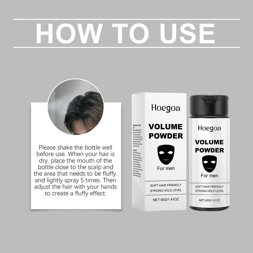 Volumizing Hair Powder — Oil Control & Instant Volume for Fluffy, Fresh Hair